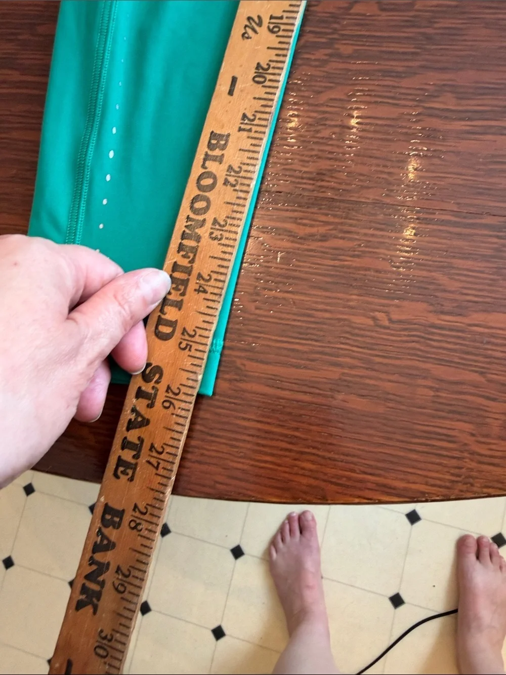 Lululemon athletic High-Waist Teal Active Leggings size 6